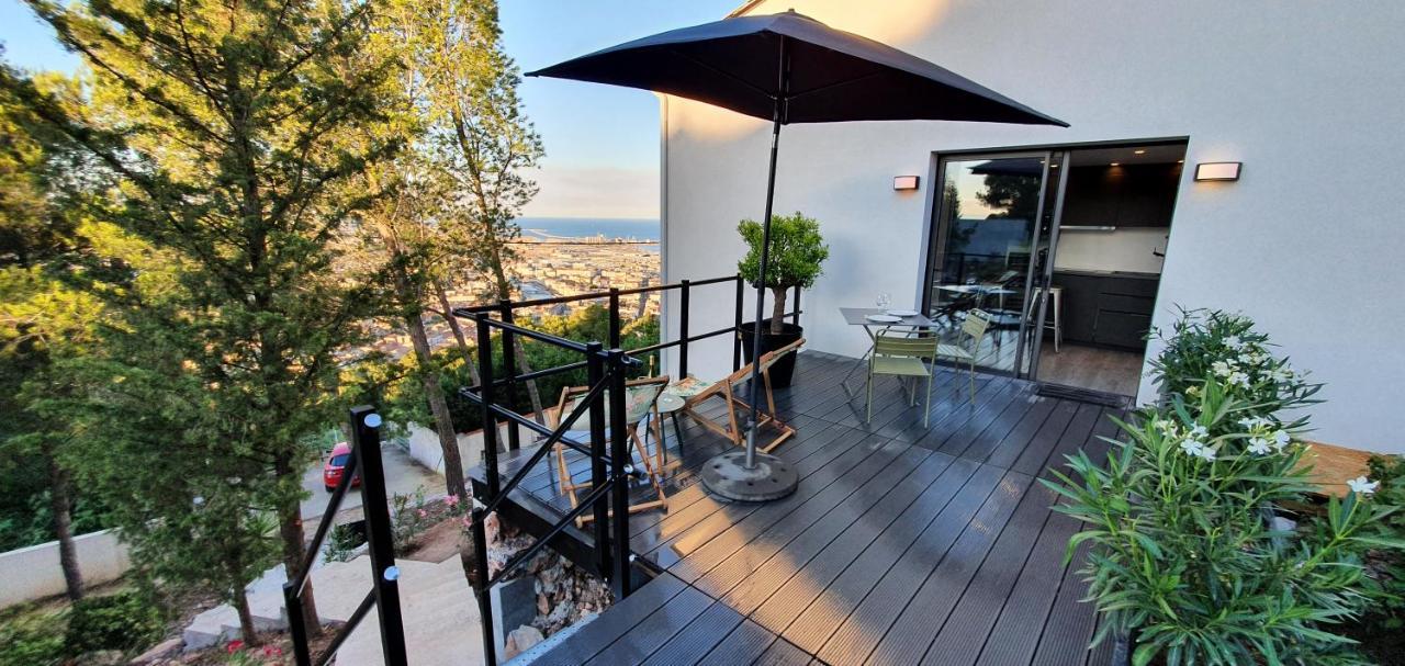 Studio terrasse Indépendante Vue Exceptionnelle Sète Exterior foto